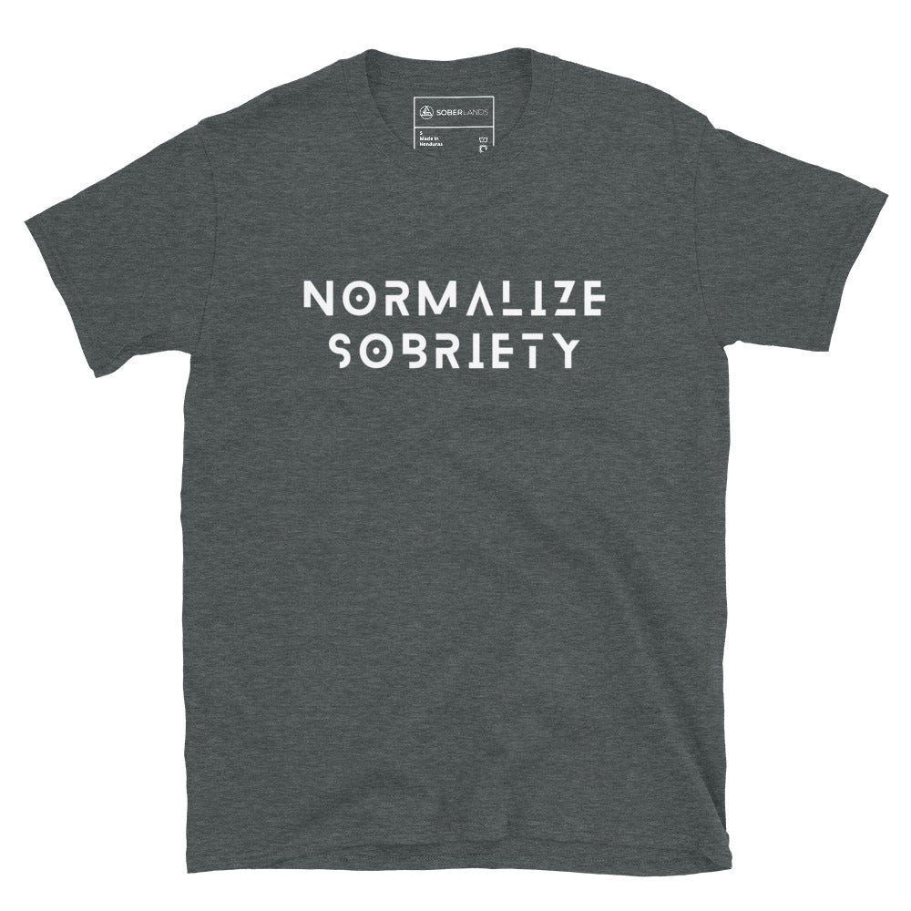 Normalize Sobriety Tee - Soberlands