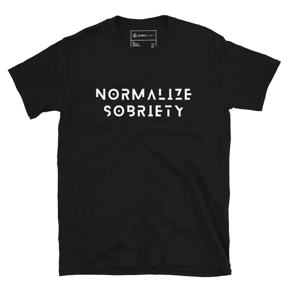 Normalize Sobriety Tee - Soberlands