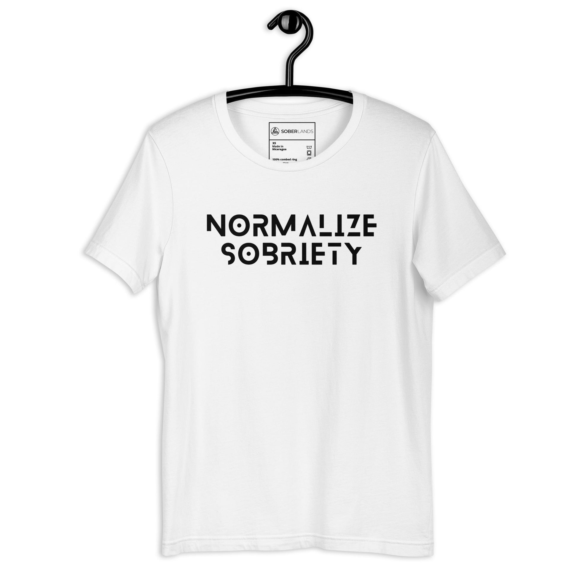 Normalize Sobriety Tee - Soberlands