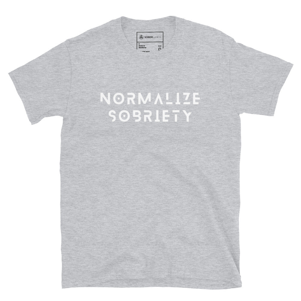 Normalize Sobriety Tee - Soberlands