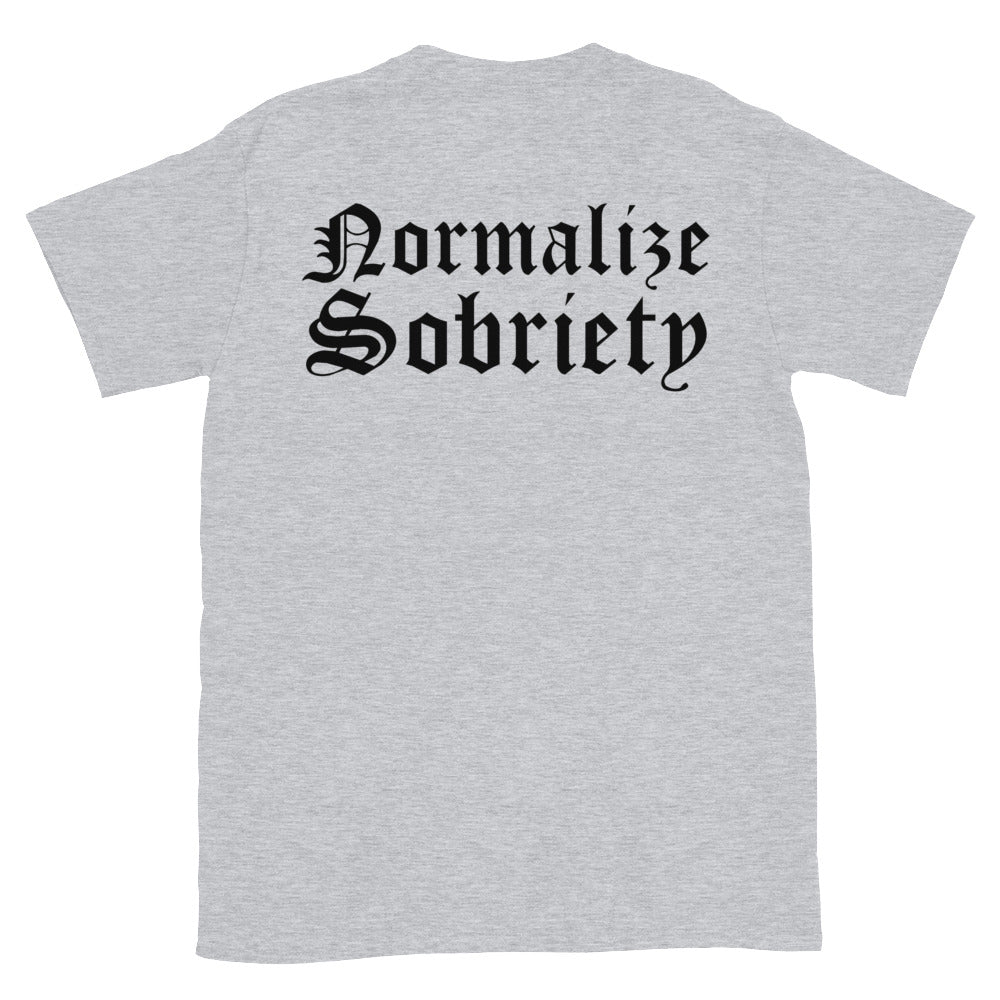 Normalize Sobriety Tee - Soberlands