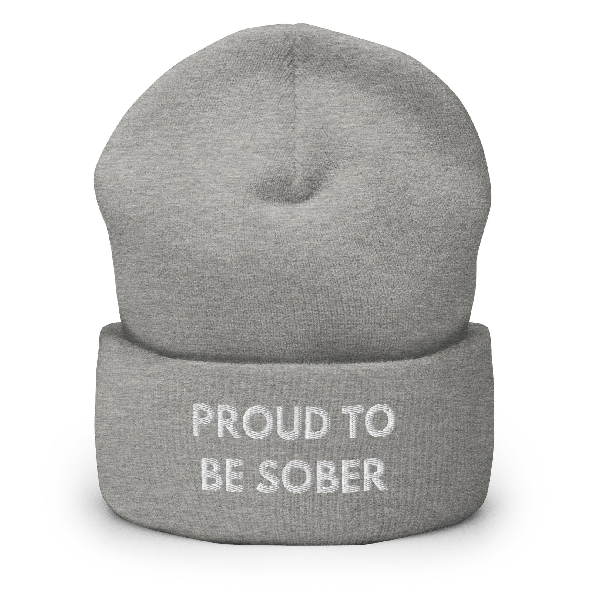 Proud To Be Sober Beanie - Soberlands