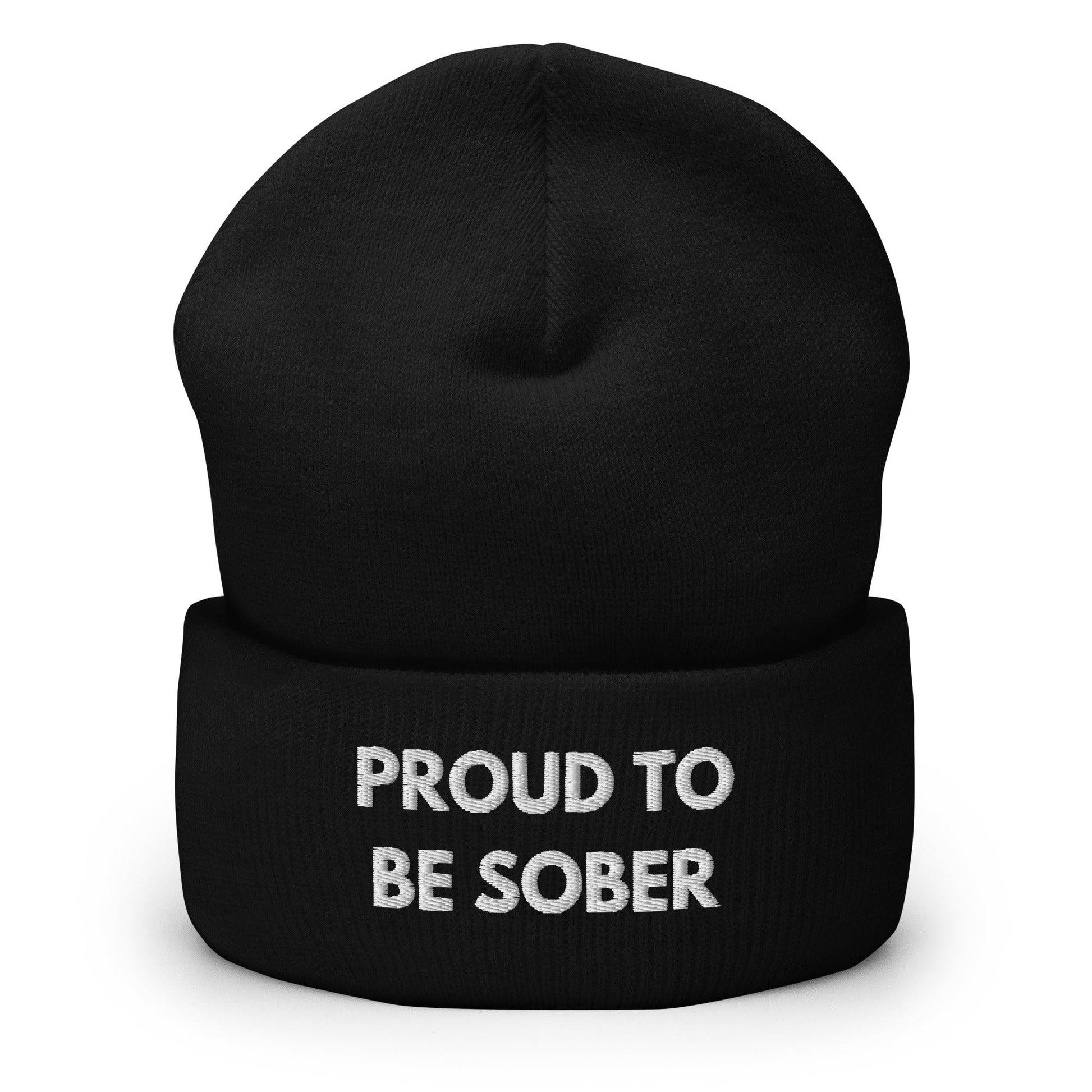 Proud To Be Sober Beanie - Soberlands