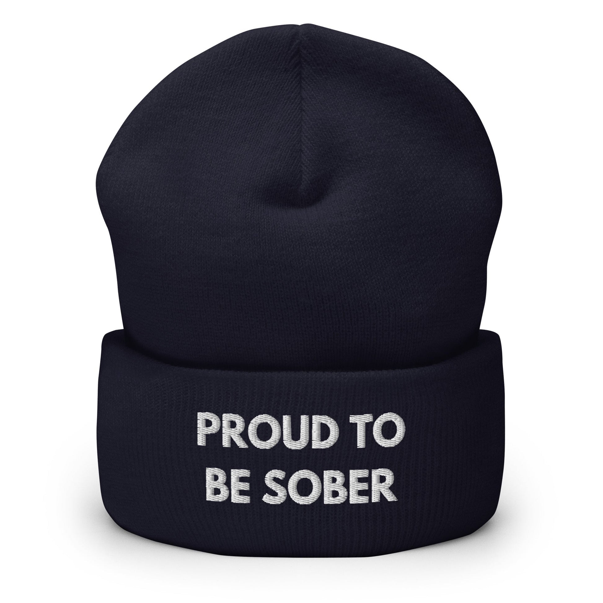 Proud To Be Sober Beanie - Soberlands