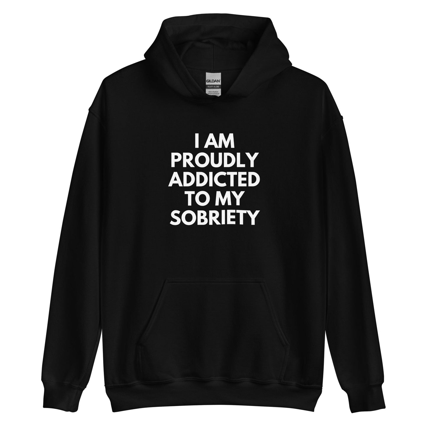 Proudly Addicted To Sobriety Hoodie - Soberlands