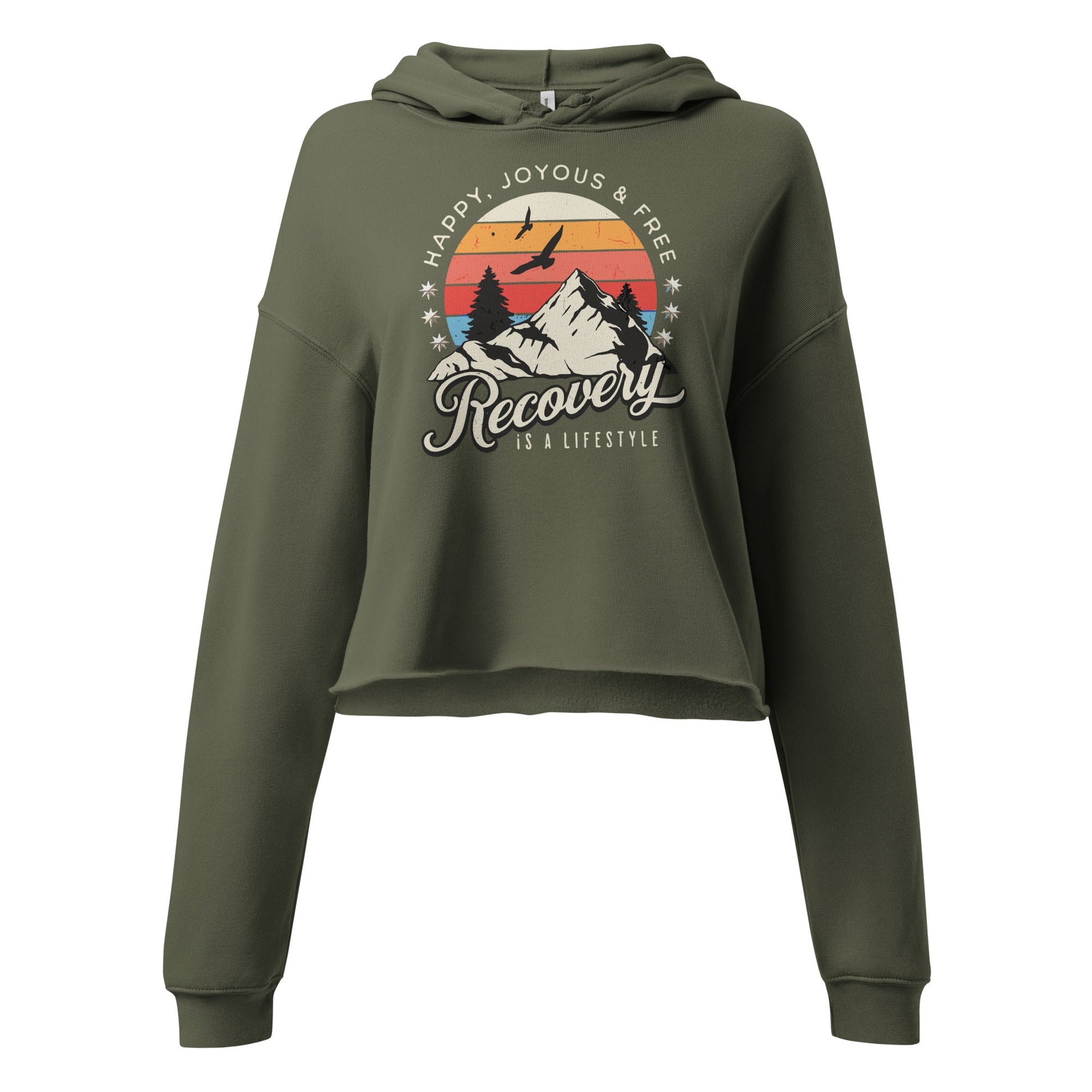 Recovery Crop Hoodie - Soberlands