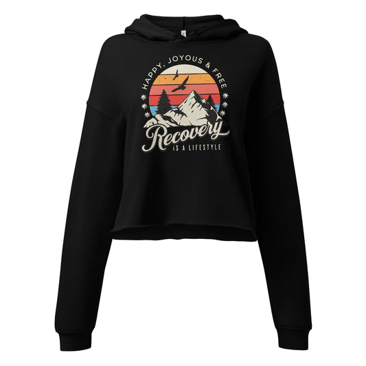 Recovery Crop Hoodie - Soberlands