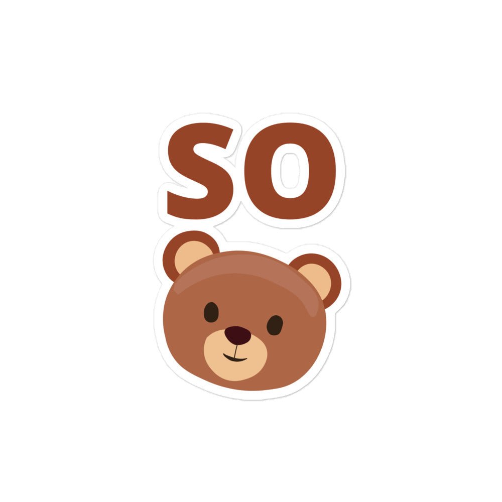 SoBear Cute Stickers - Soberlands