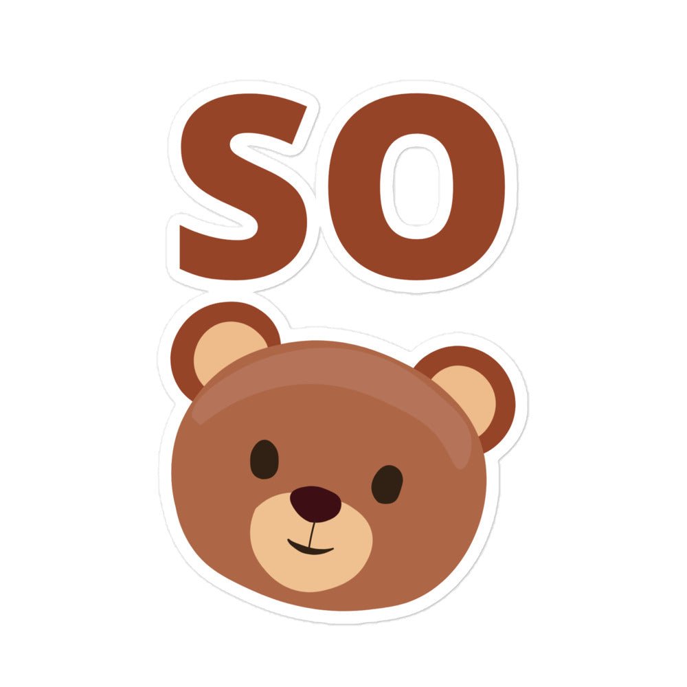 SoBear Cute Stickers - Soberlands