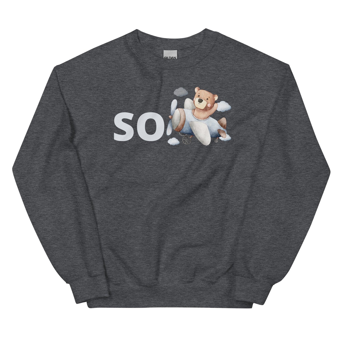 SoBear Plane Sweatshirt - Soberlands