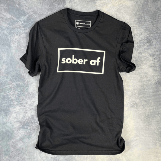 Sober AF Tee - Soberlands