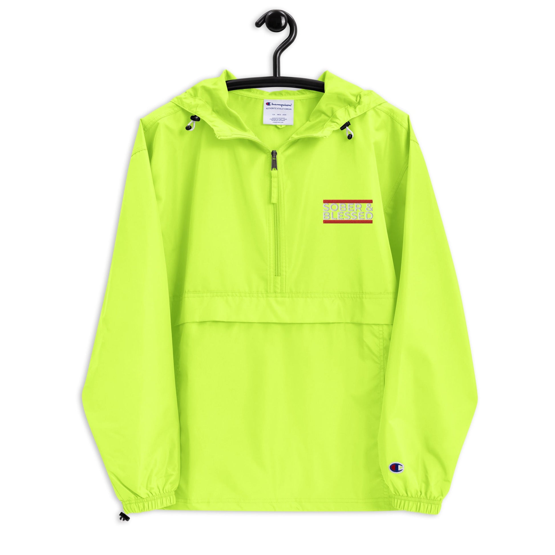 Sober and Blessed Champion Jacket - Soberlands