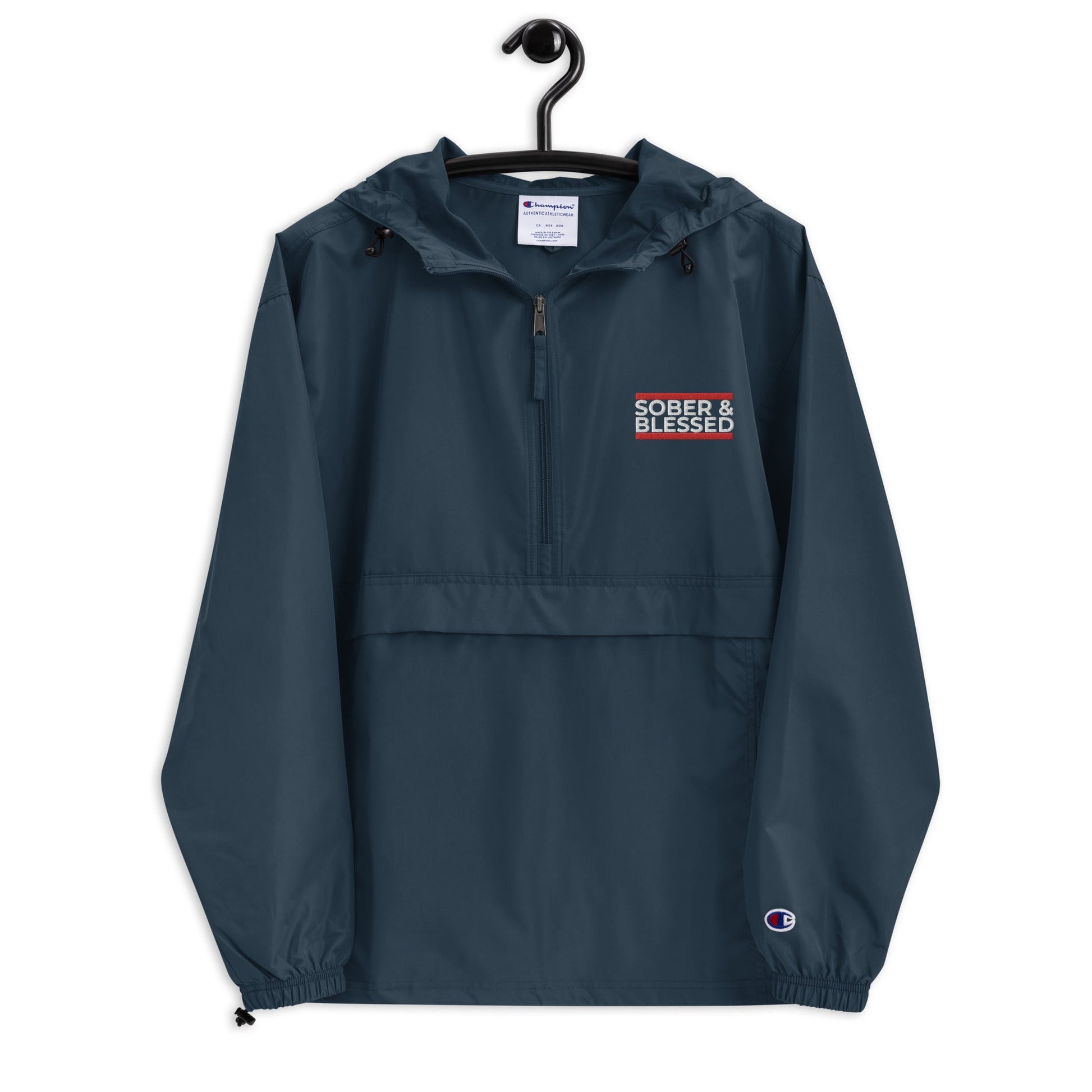 Sober and Blessed Champion Jacket - Soberlands