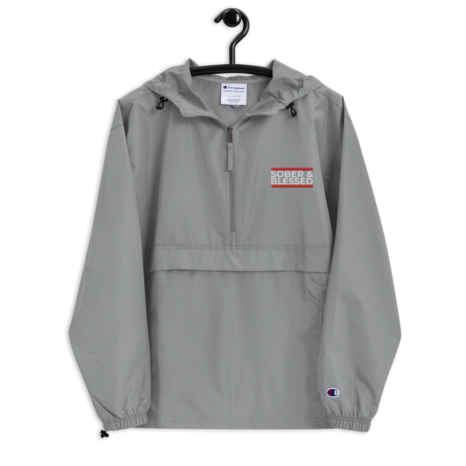 Sober and Blessed Champion Jacket - Soberlands