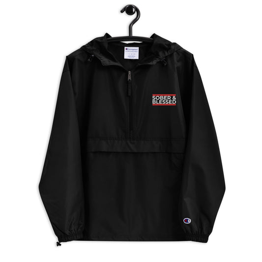 Sober and Blessed Champion Jacket - Soberlands