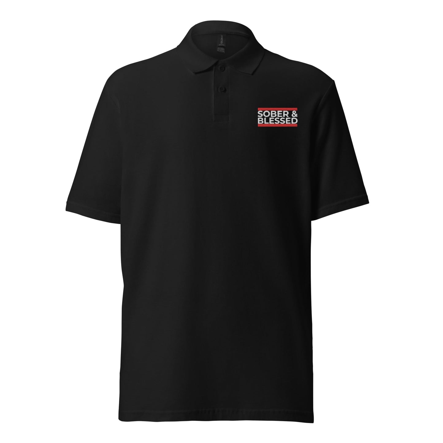 Sober and Blessed Polo Shirt - Soberlands