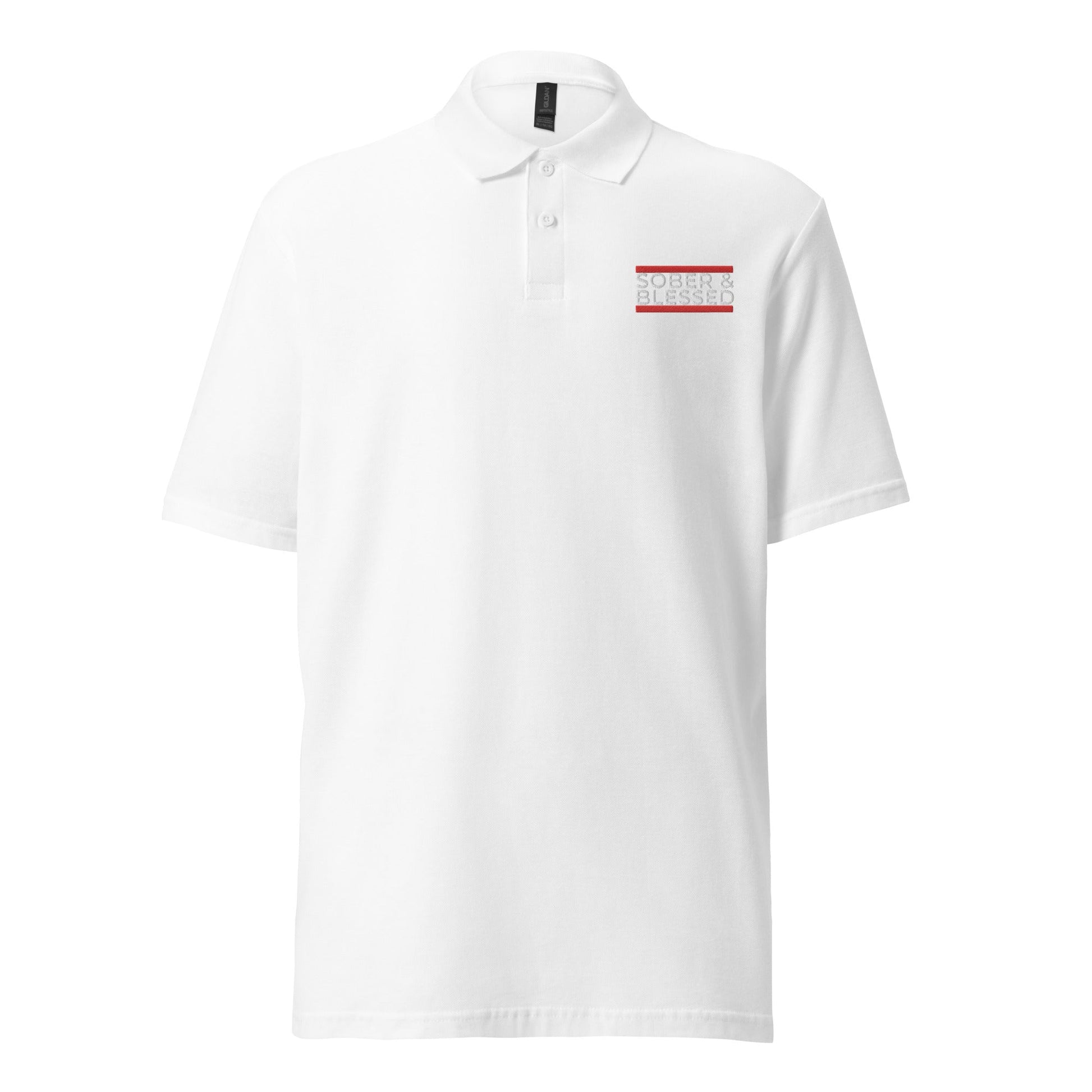 Sober and Blessed Polo Shirt - Soberlands