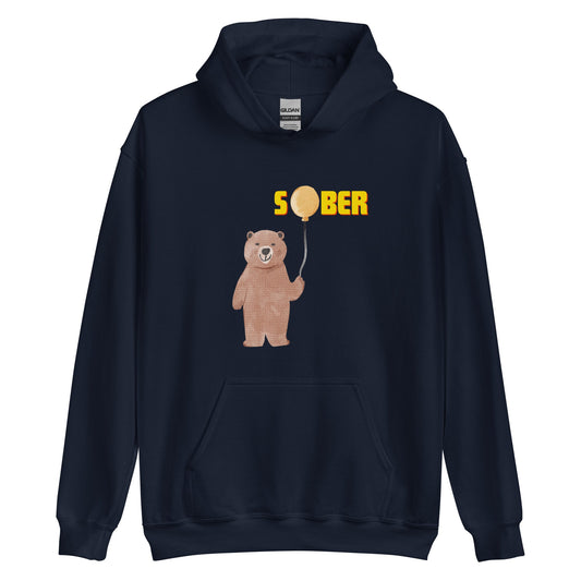 Sober Bear Hoodie - Soberlands