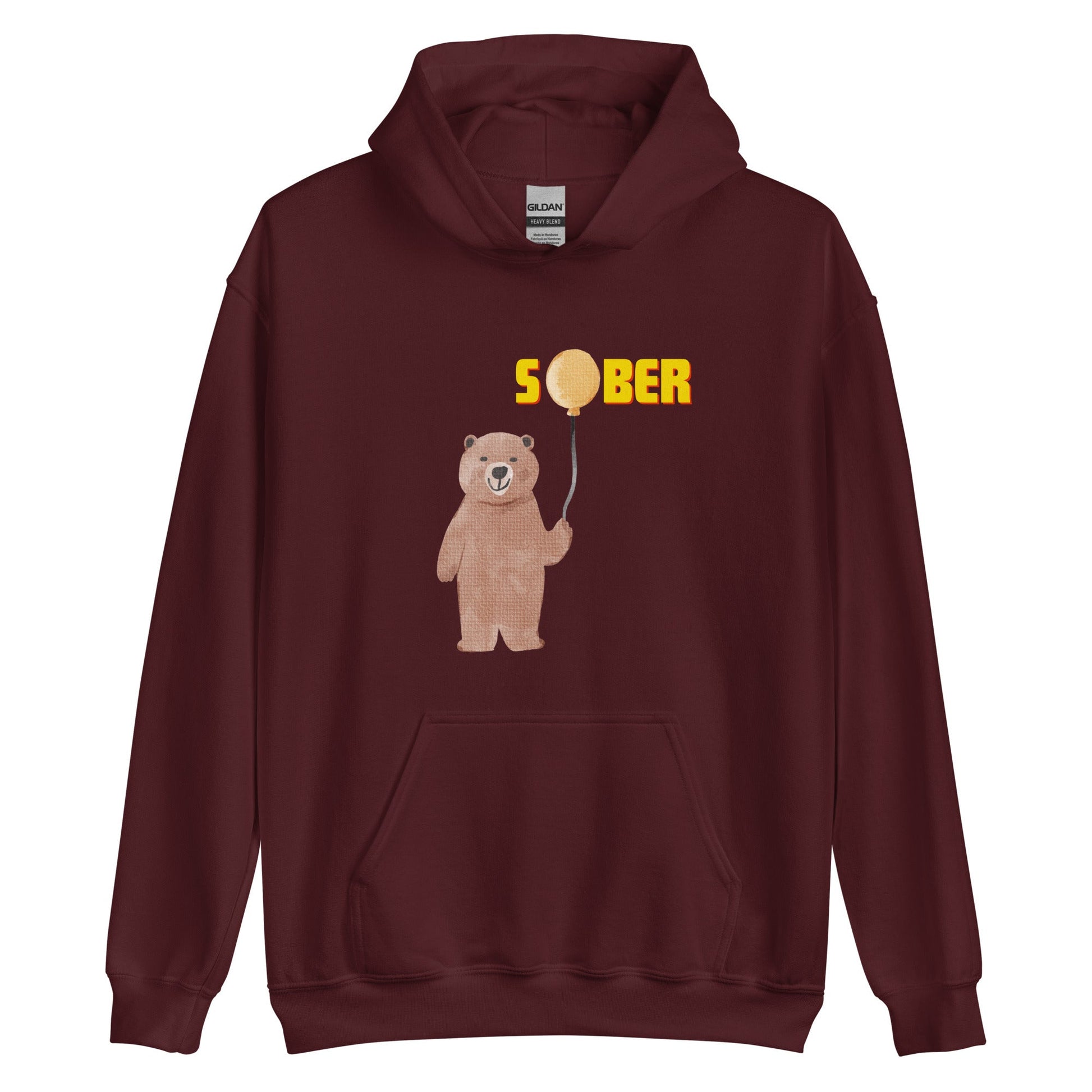 Sober Bear Hoodie - Soberlands
