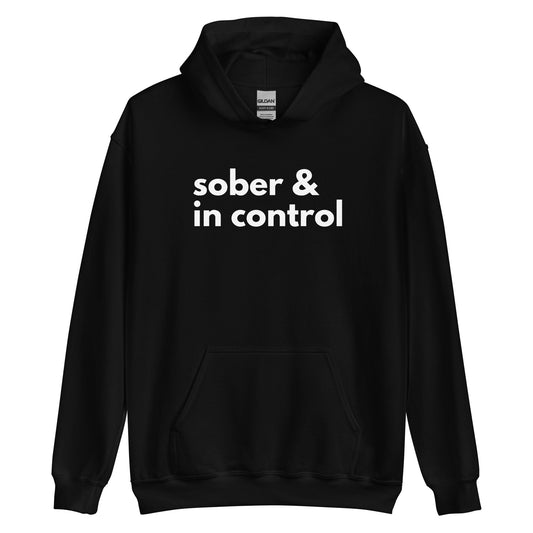 Sober & In Control Hoodie - Soberlands