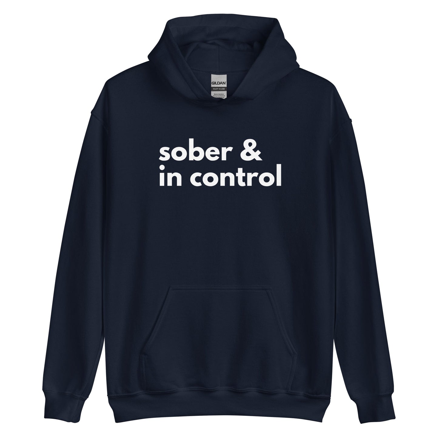 Sober & In Control Hoodie - Soberlands
