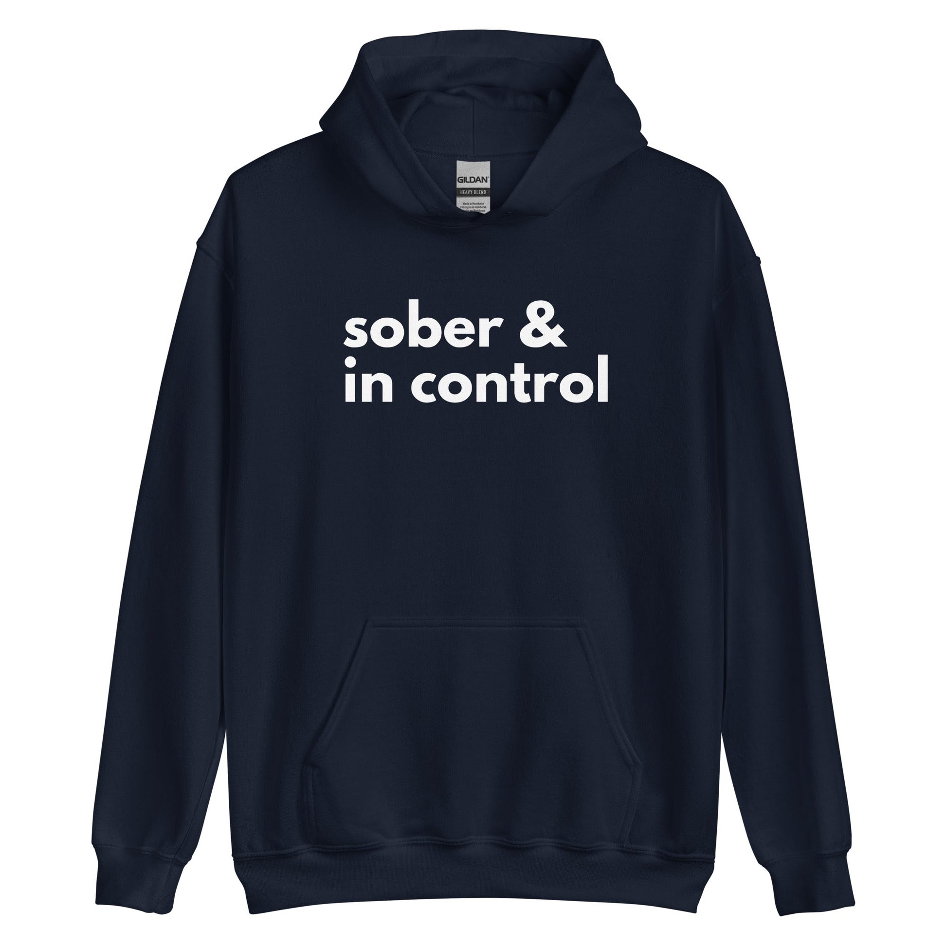 Sober & In Control Hoodie - Soberlands