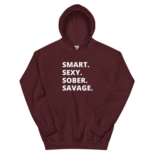 Sober Savage Hoodie - Soberlands