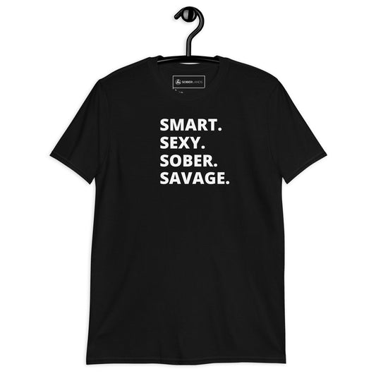 Sober Savage Tee - Soberlands
