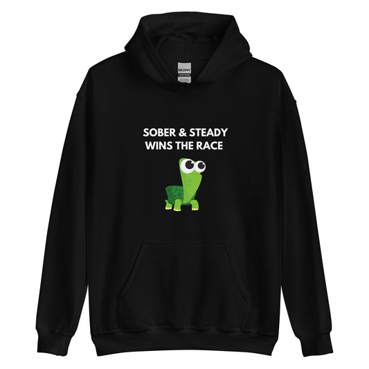 Sober & Steady Tortoise Hoodie - Soberlands