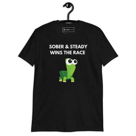 Sober & Steady Tortoise Tee - Soberlands