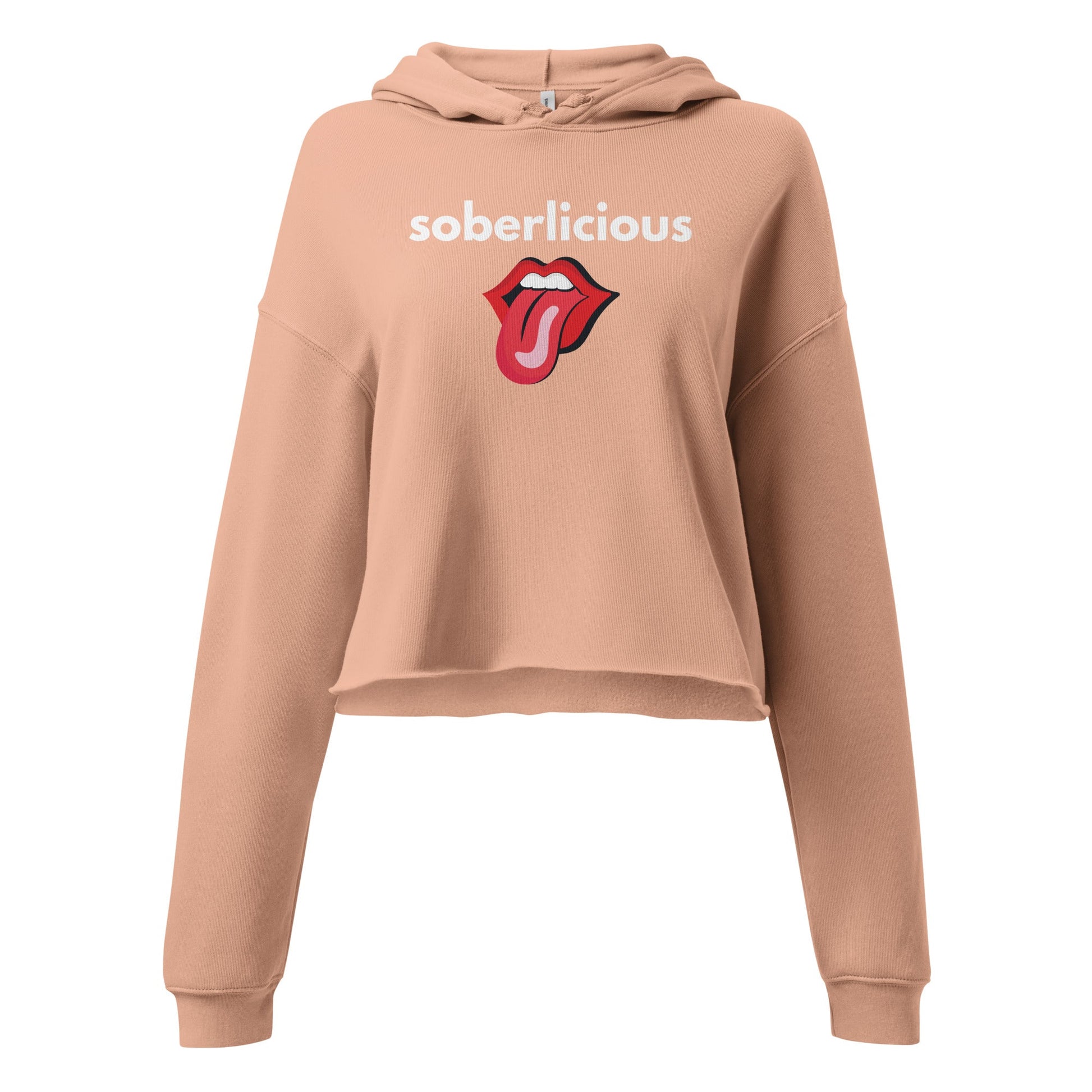 Soberlicious Crop Hoodie - Soberlands