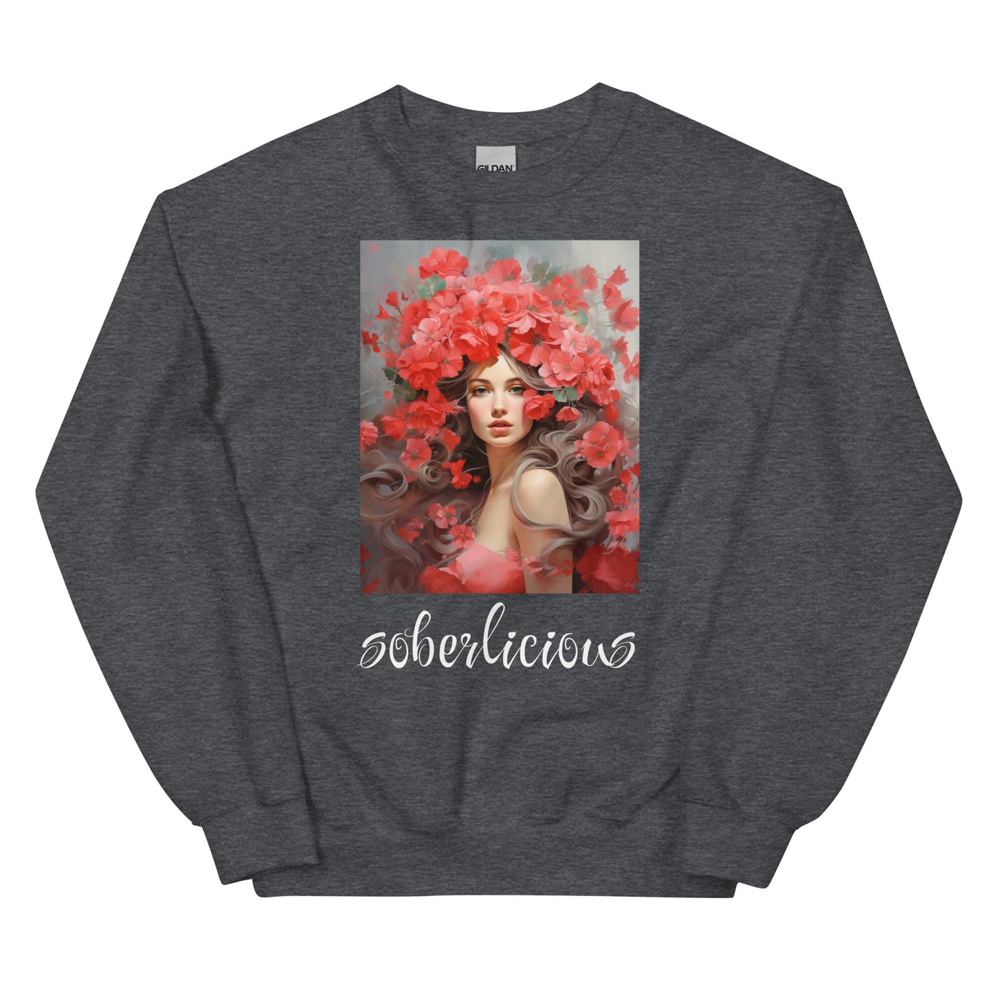 Soberlicious Flowers Sweatshirt - Soberlands