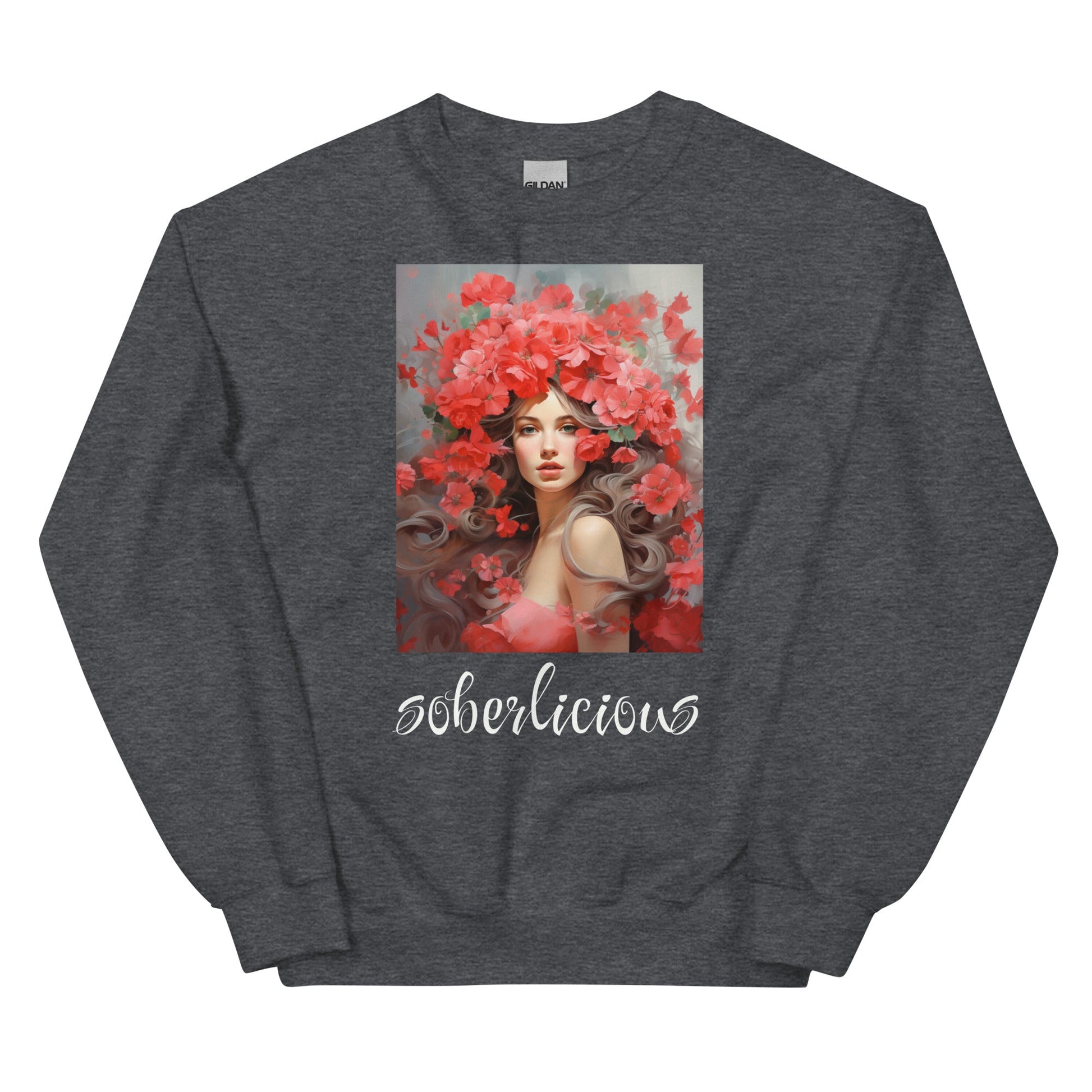 Soberlicious Flowers Sweatshirt - Soberlands