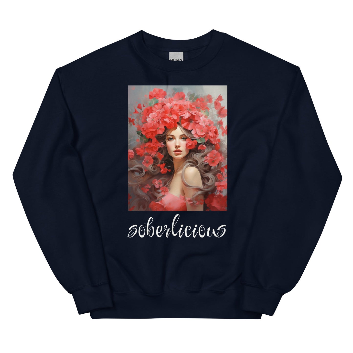 Soberlicious Flowers Sweatshirt - Soberlands