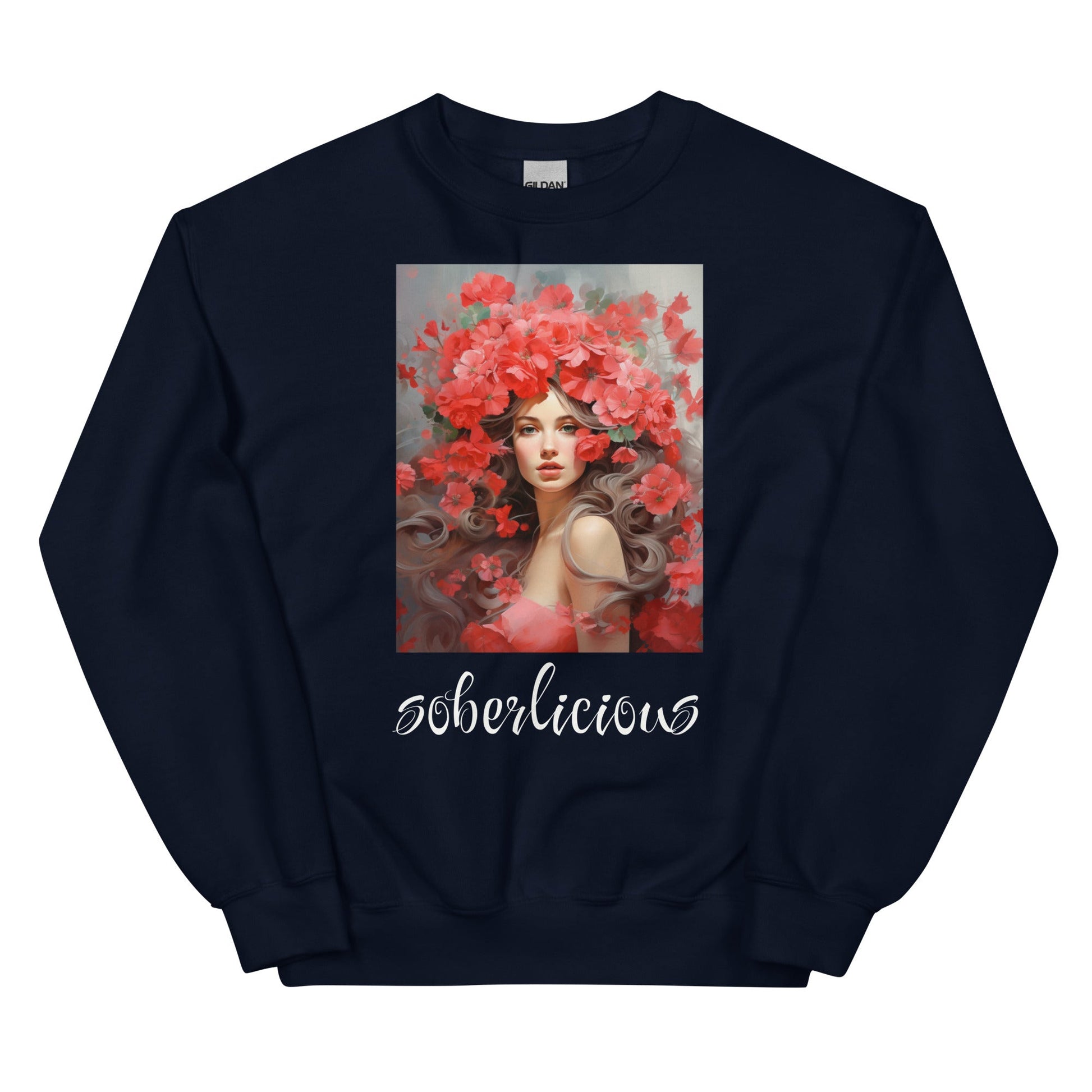Soberlicious Flowers Sweatshirt - Soberlands