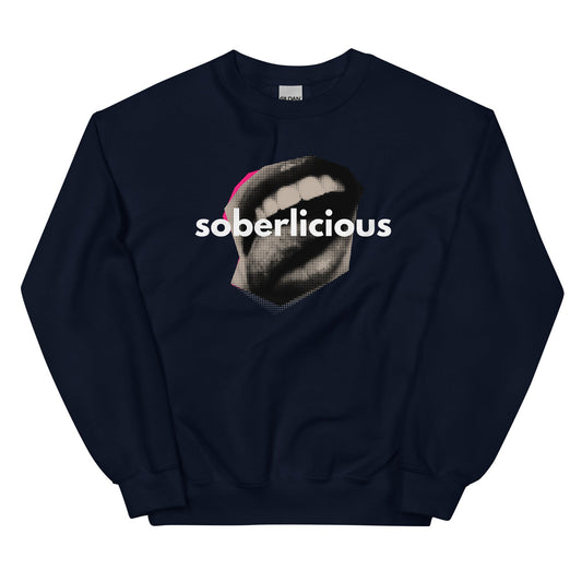 Soberlicious Grey Sweatshirt - Soberlands