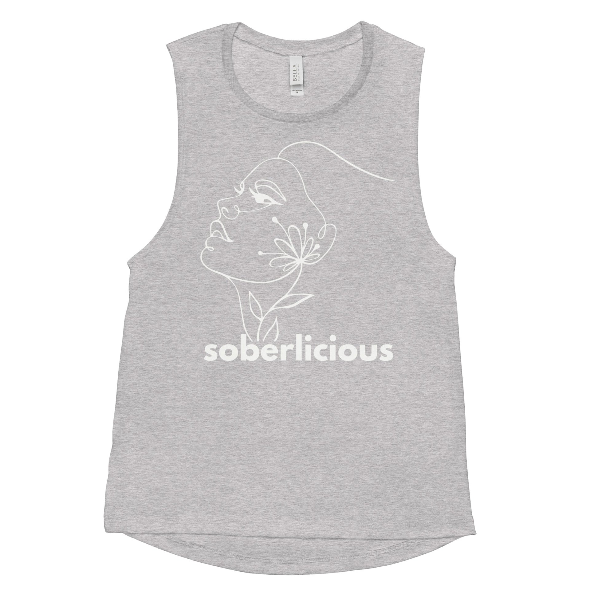 Soberlicious Ladies’ Muscle Tank - Soberlands