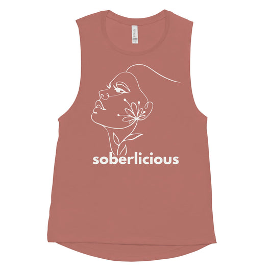 Soberlicious Ladies’ Muscle Tank - Soberlands