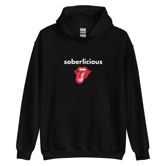 Soberlicious Tongue Hoodie - Soberlands