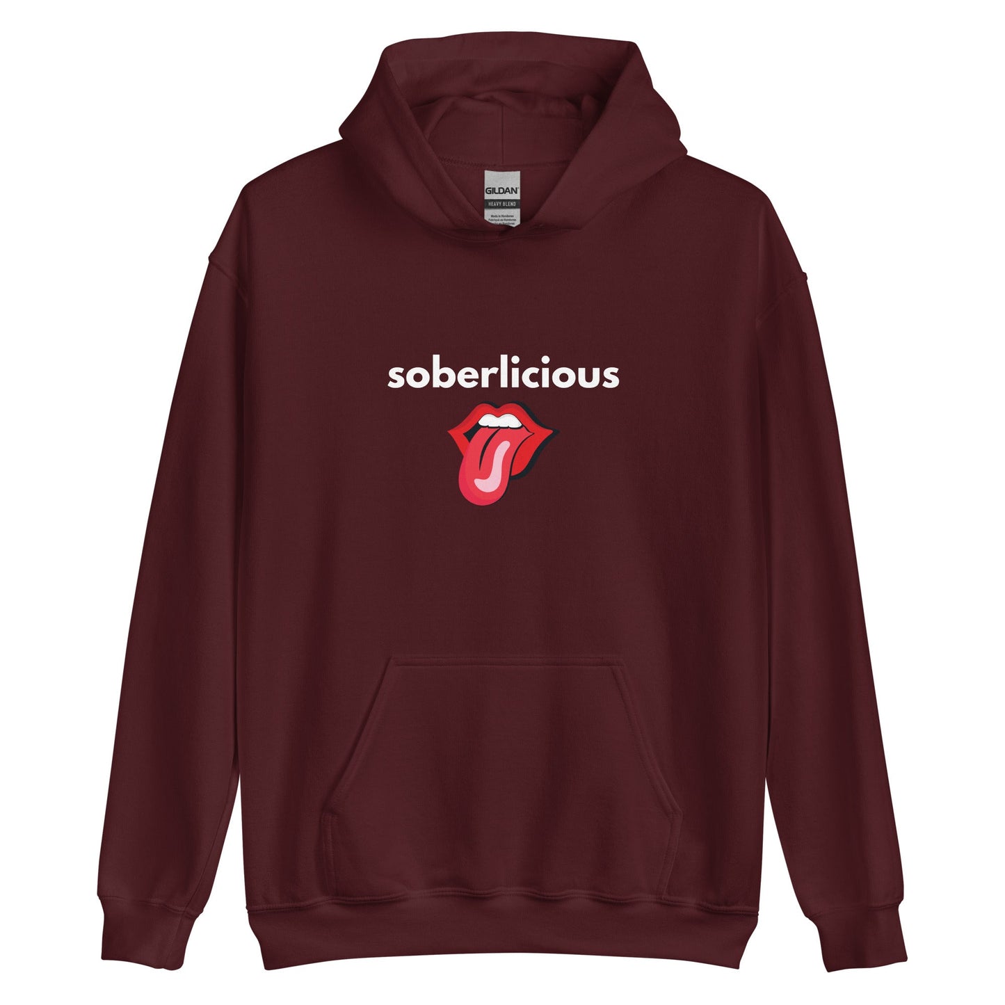 Soberlicious Tongue Hoodie - Soberlands