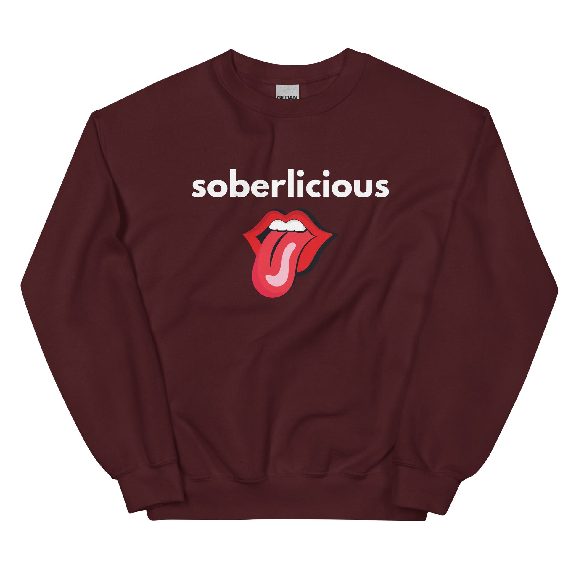 Soberlicious Tongue Sweatshirt - Soberlands