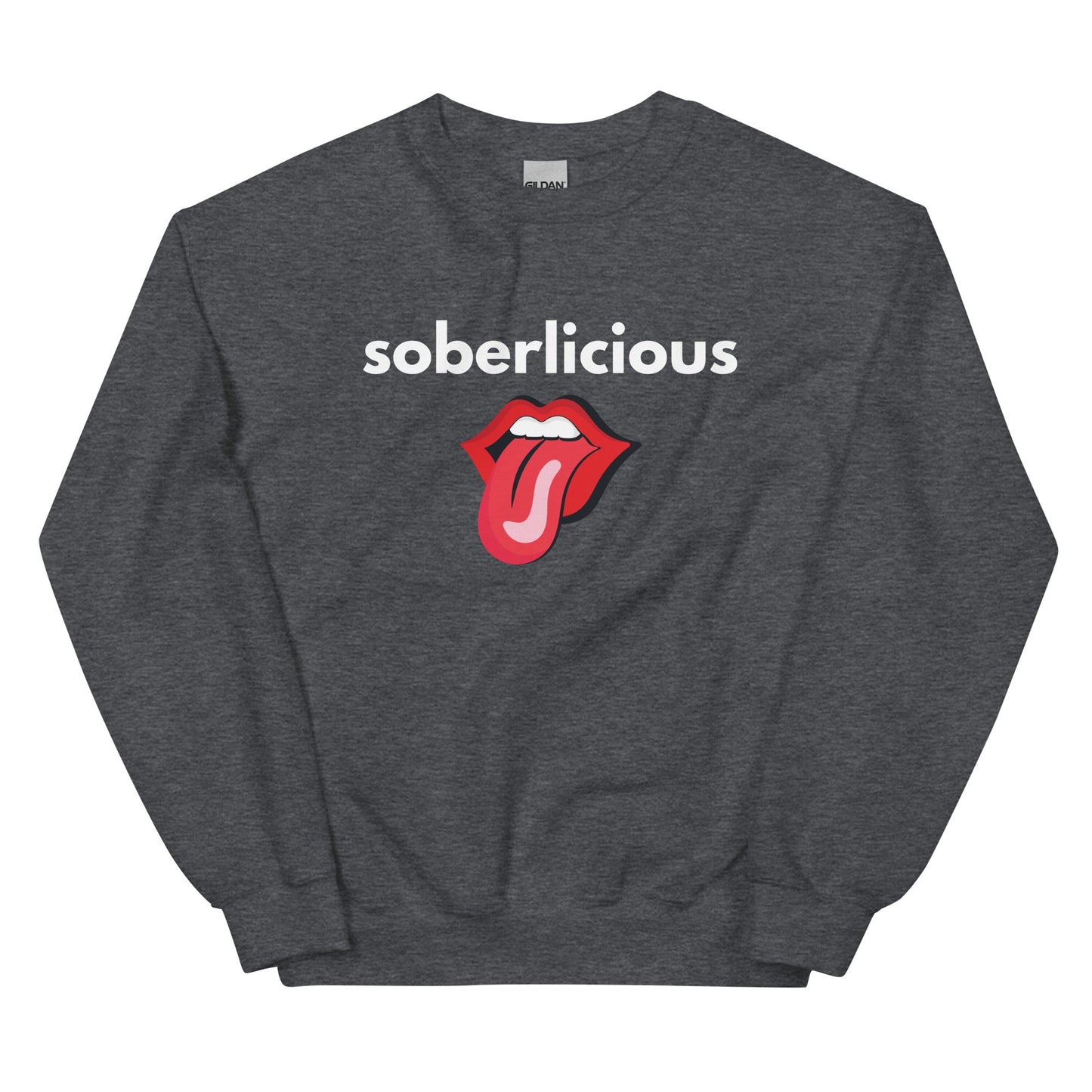 Soberlicious Tongue Sweatshirt - Soberlands