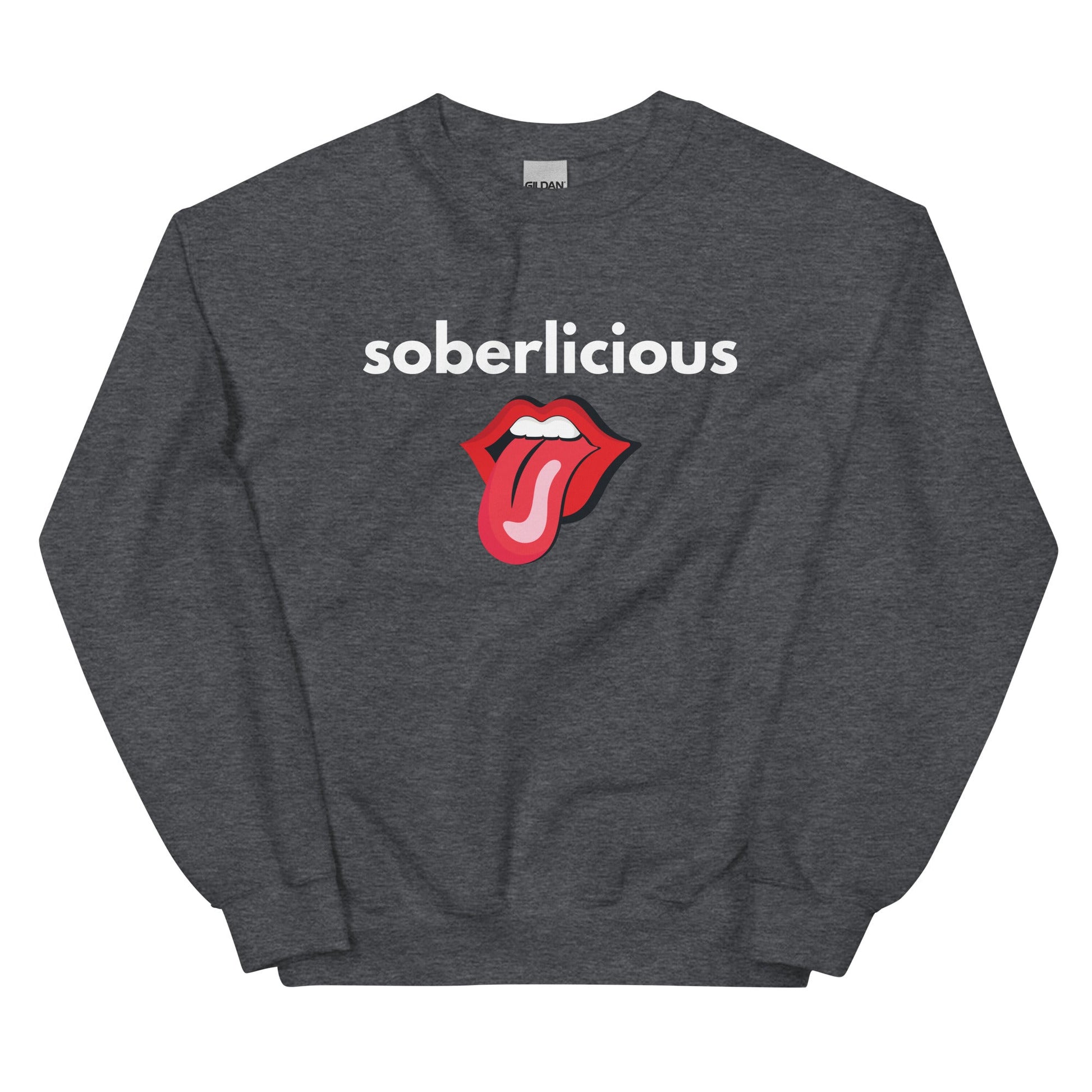 Soberlicious Tongue Sweatshirt - Soberlands