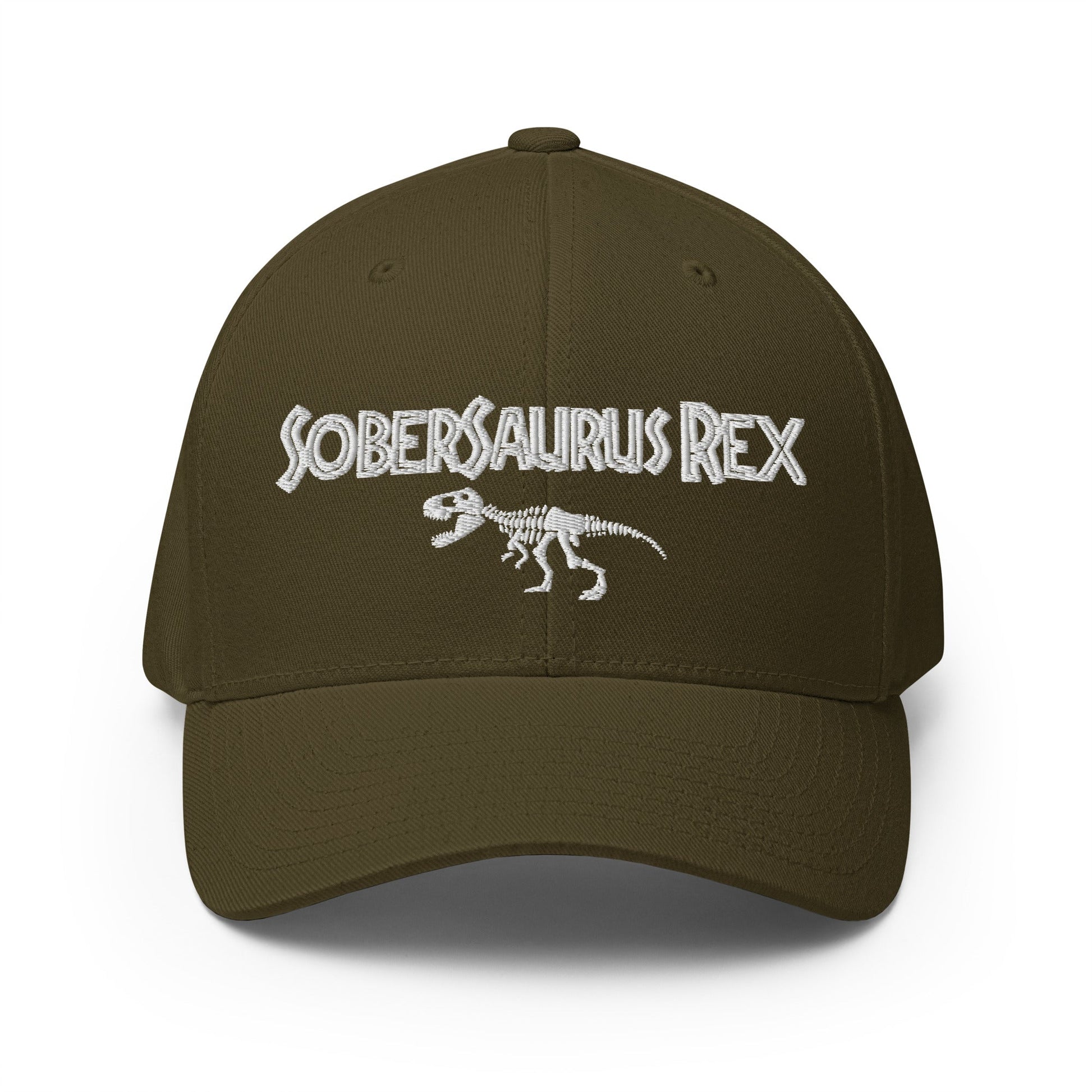 Sobersaurus REX Fitted Cap - Soberlands