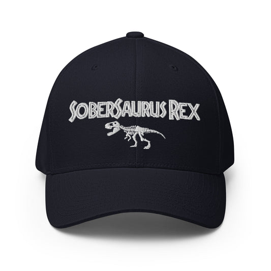 Sobersaurus REX Fitted Cap - Soberlands