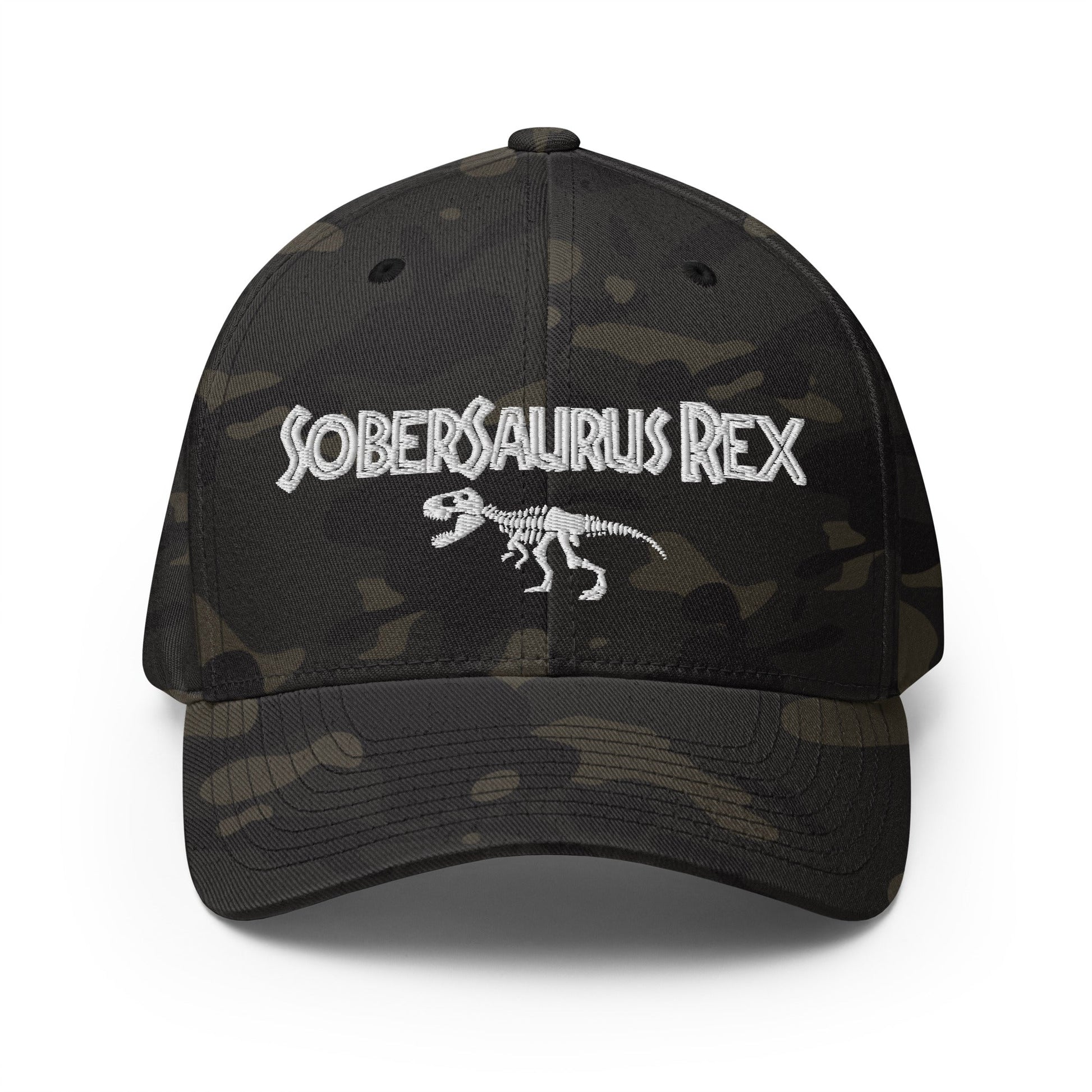 Sobersaurus REX Fitted Cap - Soberlands