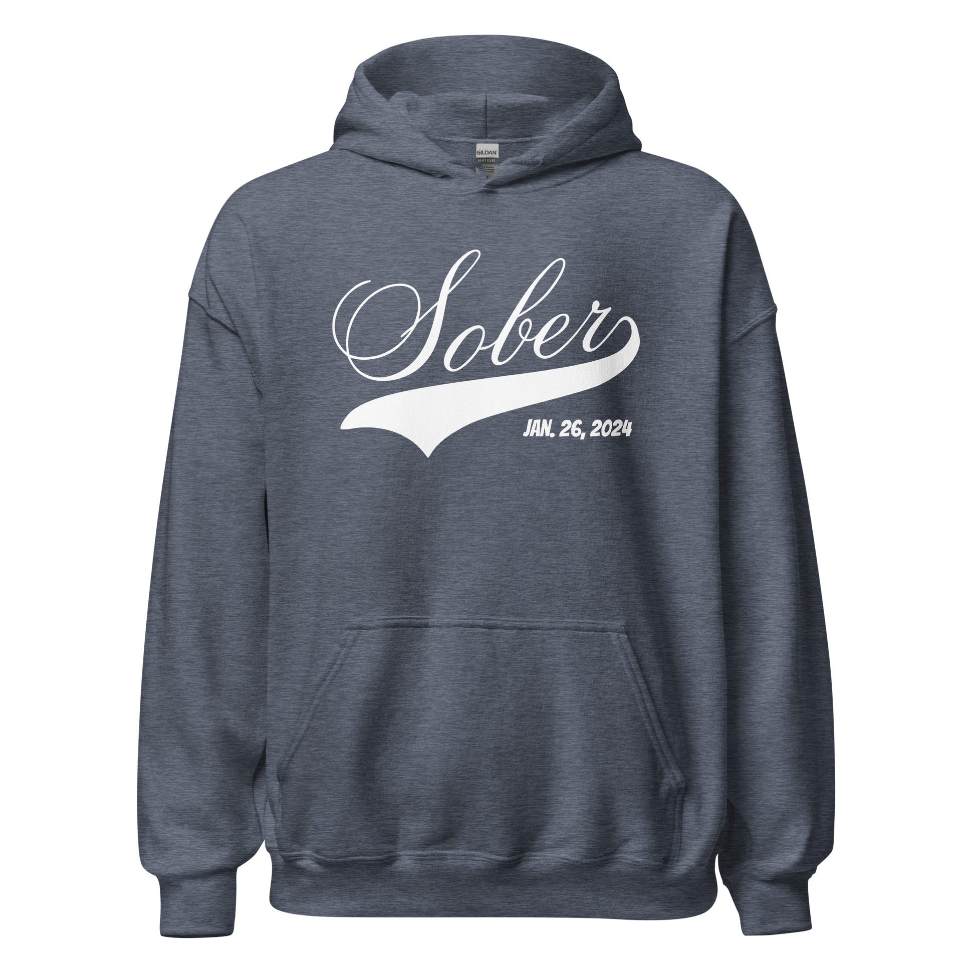 Sobriety Date Hoodie - Soberlands