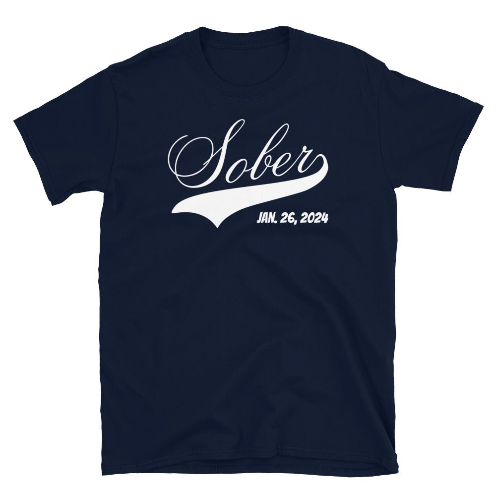 Sobriety Date Tee - Soberlands