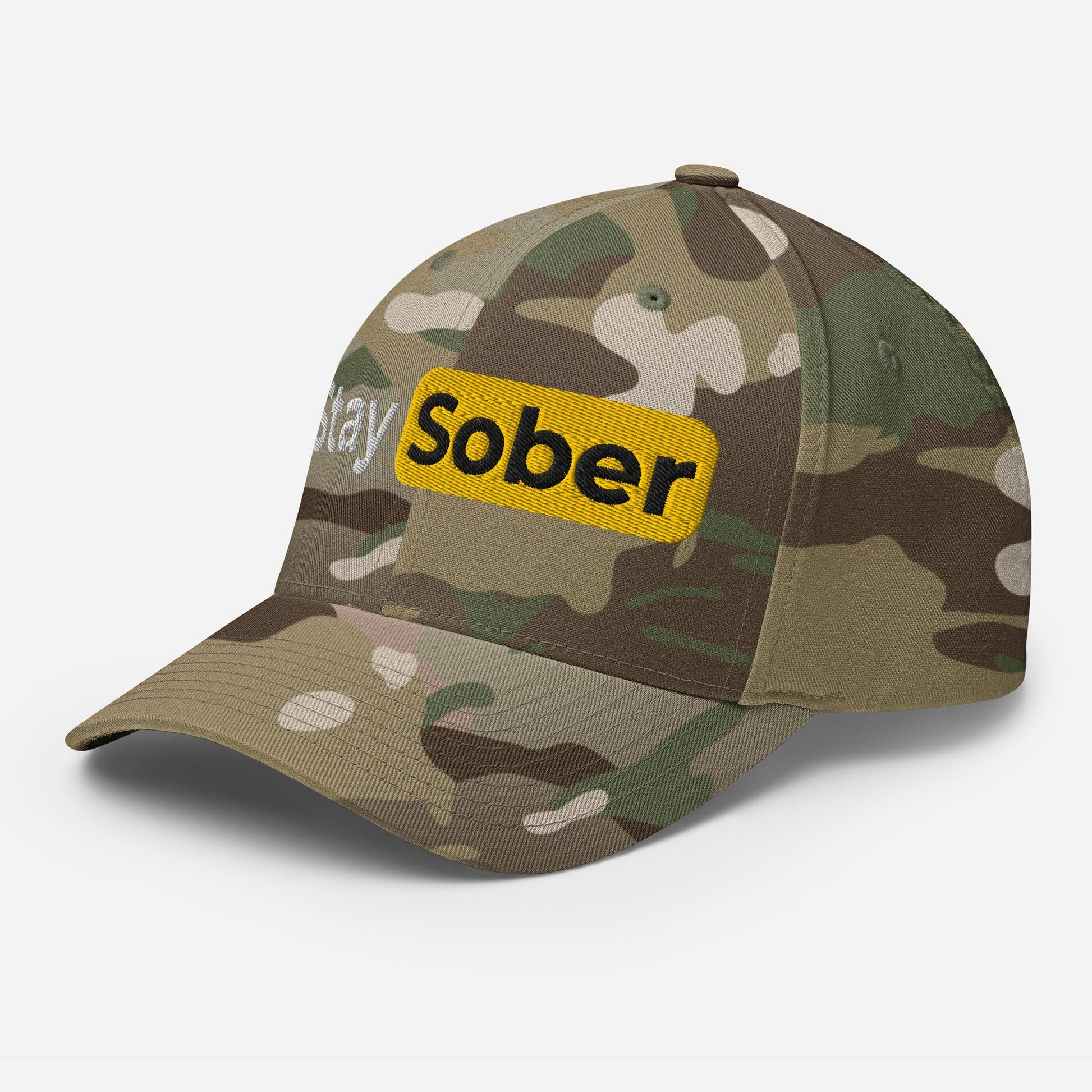 Stay Sober Fitted Cap - Soberlands