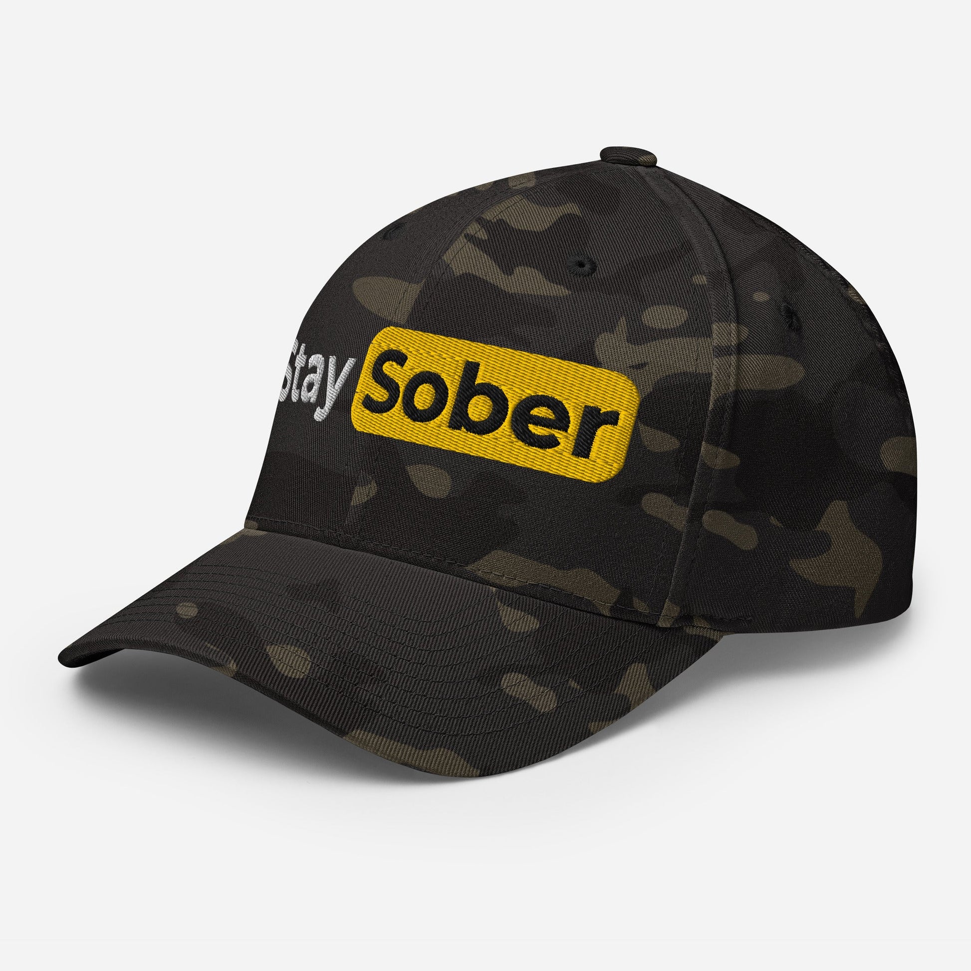 Stay Sober Fitted Cap - Soberlands